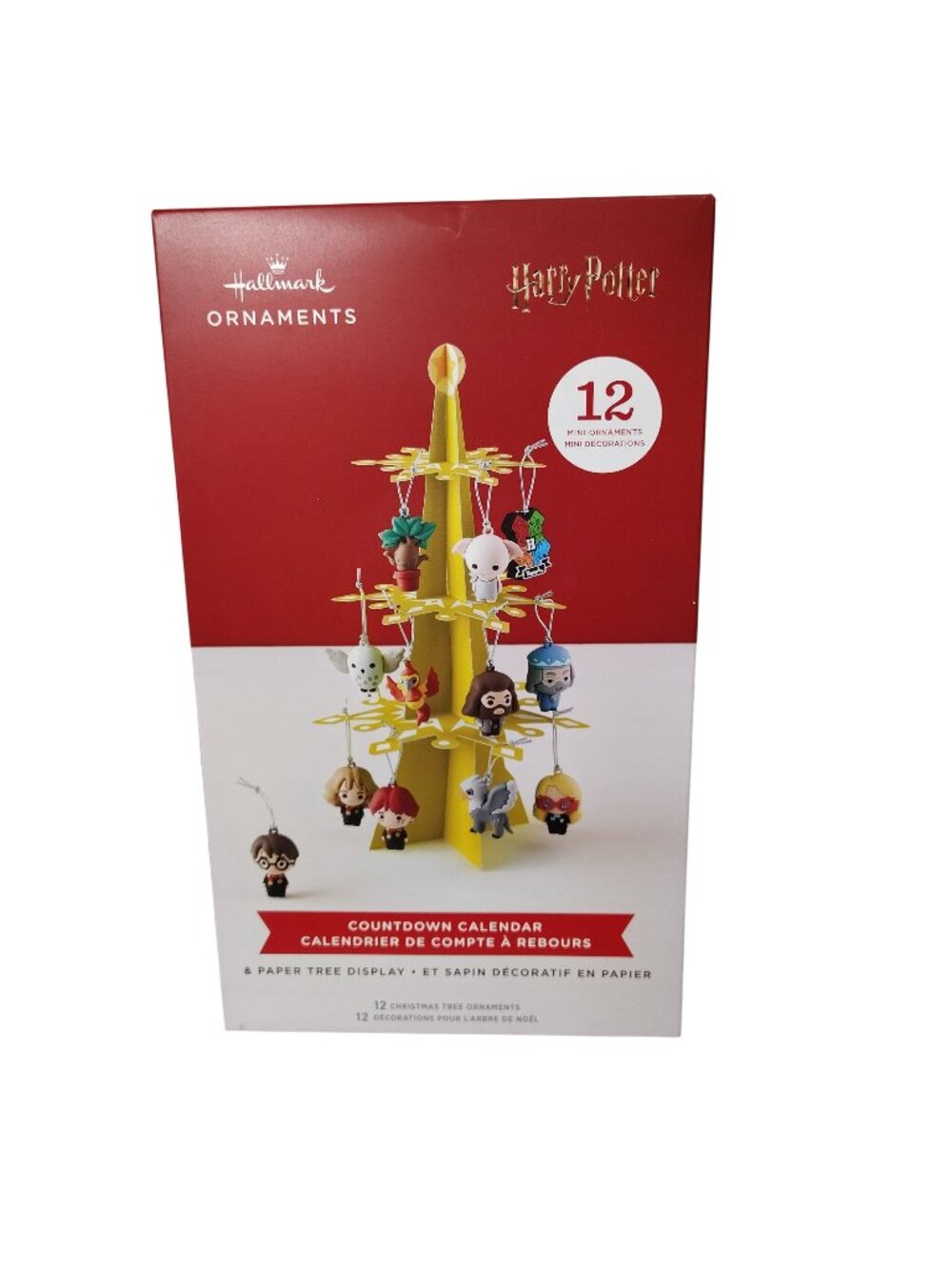 Hallmark Harry Potter Ornament Countdown Calendar With 12 Mini Decorations